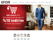 Tablet Screenshot of efor.com.tr